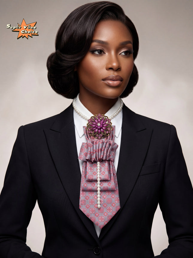 SUPERVALUECHOICE HCSEZA00012 Light purple pearl tie