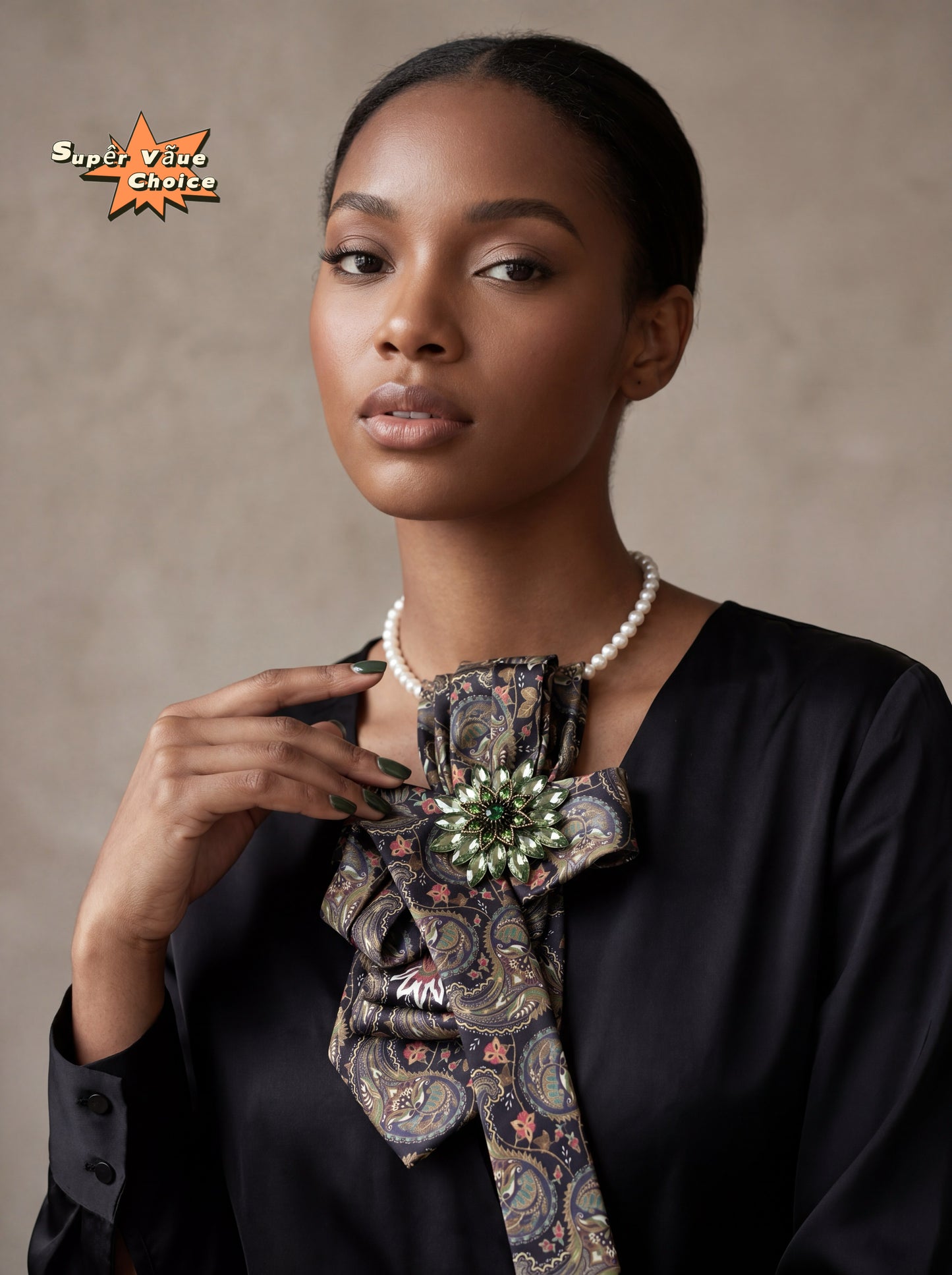 SUPERVALUECHOICE HCSEZA00016 Retro-print tie