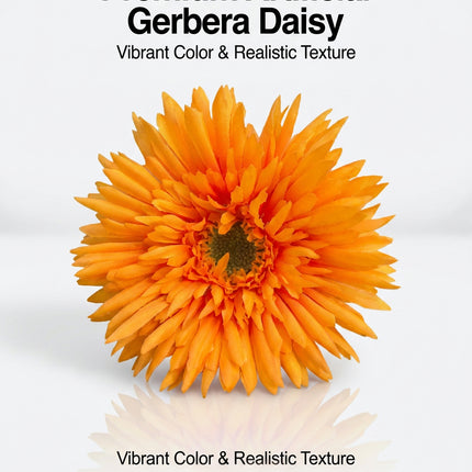SUPERVALUECHOICE HCSERA00006 Fabric Gerbera Daisy Flower Appliques | DIY Handcraft Patches for Clothes, Hats & Brooch DIY