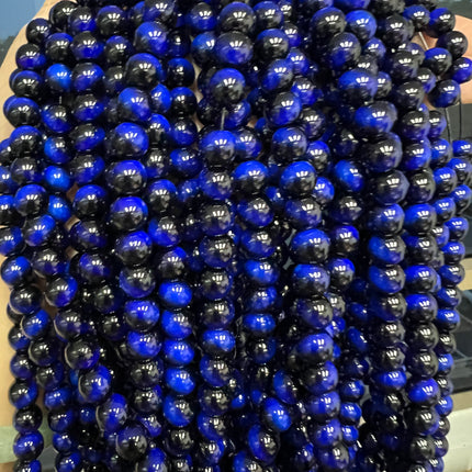 SUPERVALUECHOICE HCSEN00003 0.31 Inch Round Cat Eye Bead Single Strand Necklace 16&18 Inch With 6 Inch Extender 15 Colors Collarbone Beaded Chain Jewelry For Women