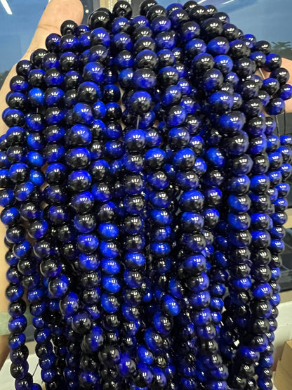 SUPERVALUECHOICE HCSEN00003 0.31 Inch Round Cat Eye Bead Single Strand Necklace 16 Inch With 6 Inch Extender 15 Colors Collarbone Beaded Chain Jewelry For Women