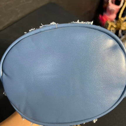 SuperValueChoice HCSEFA00012 DIY Denim single purse 8.5''×9.0''