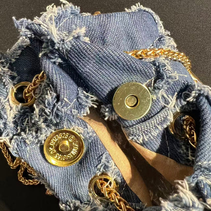 SuperValueChoice HCSEFA00012 DIY Denim single purse 8.5''×9.0''