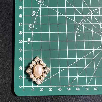 SUPERVALUECHOICE HCSEYD00026 Pearl Bowknot Enamel Metal Charms, DIY Accessories for Jewelry, Bags, Shoes, Phone Case & Car Decor