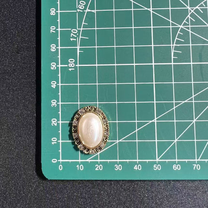 SUPERVALUECHOICE HCSEYD00026 Pearl Bowknot Enamel Metal Charms, DIY Accessories for Jewelry, Bags, Shoes, Phone Case & Car Decor