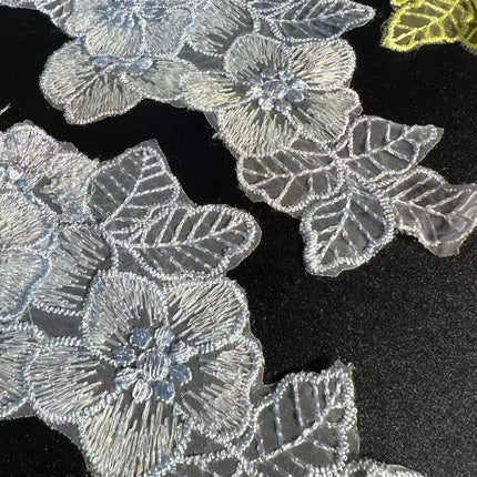 SUPERVALUECHOICE HCSEYB00106 Floral Embroidered Fabric Patches