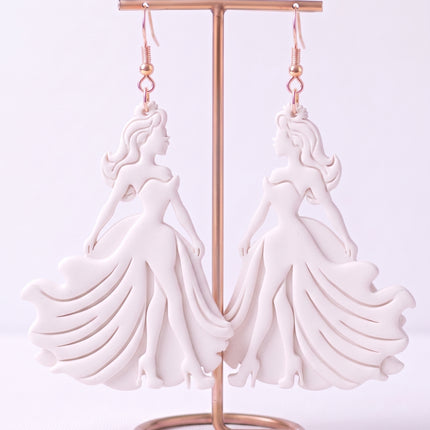 SUPERVALUECHOICE HCSEUB00015 DIY Paint Your Own Resin Earring Kit, 1 Pair with Gold Hooks