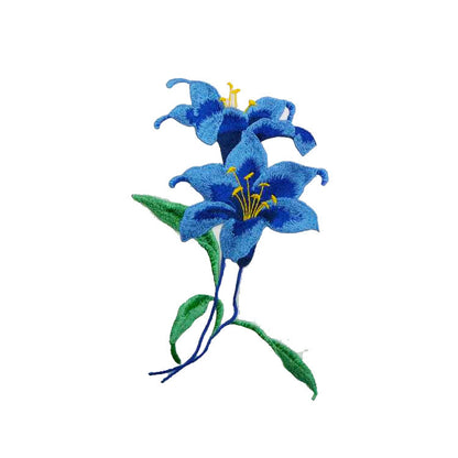 SUPERVALUECHOICE HCSEYB00082 Floral Embroidered Fabric Patches5..9'' X 9.05''
