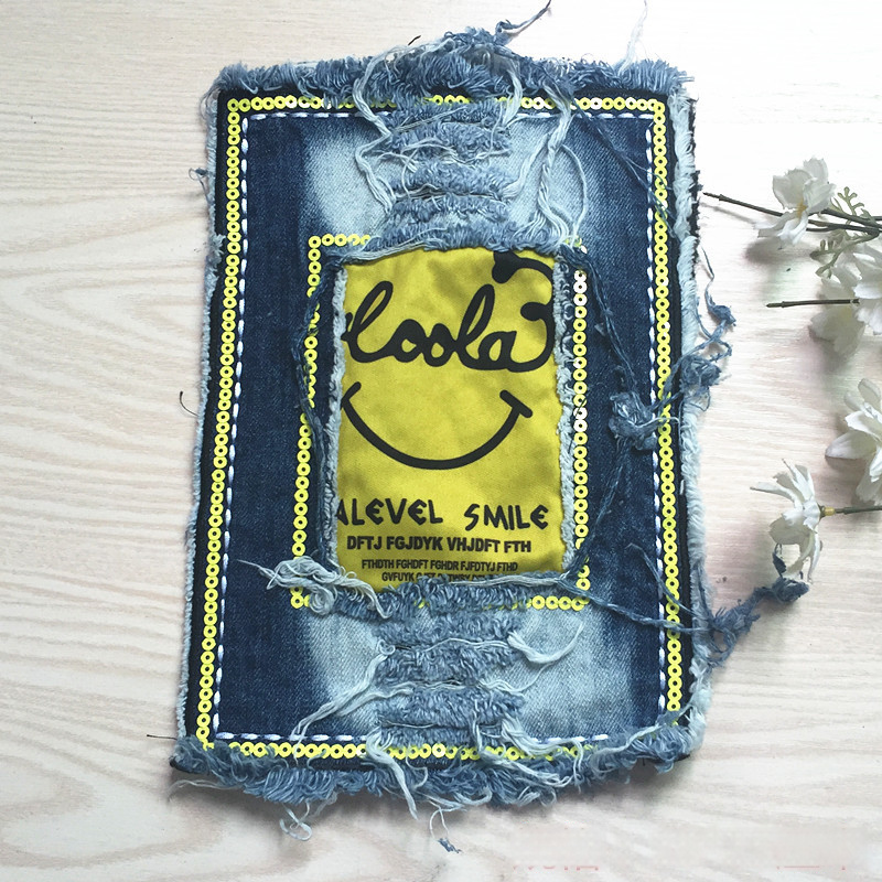 SUPERVALUECHOICE HCSEYC00013 Denim cartoon clothing fabric patches