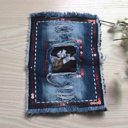 SUPERVALUECHOICE HCSEYC00013 Denim cartoon clothing fabric patches