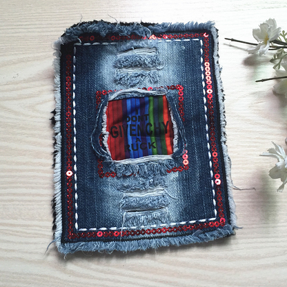 SUPERVALUECHOICE HCSEYC00013 Denim cartoon clothing fabric patches