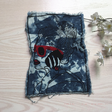 SUPERVALUECHOICE HCSEYC00013 Denim cartoon clothing fabric patches
