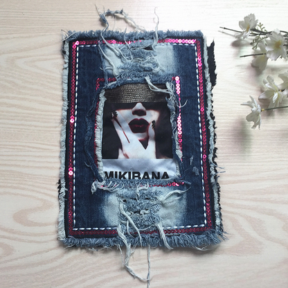 SUPERVALUECHOICE HCSEYC00012 Denim cartoon clothing fabric patches
