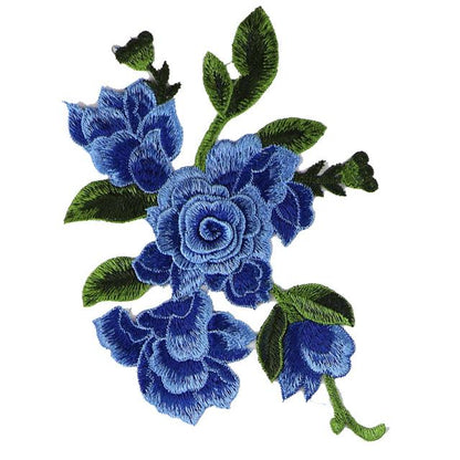 SUPERVALUECHOICE HCSEYB00083 Floral Embroidered Fabric Patches 6.29'' X 8.66''