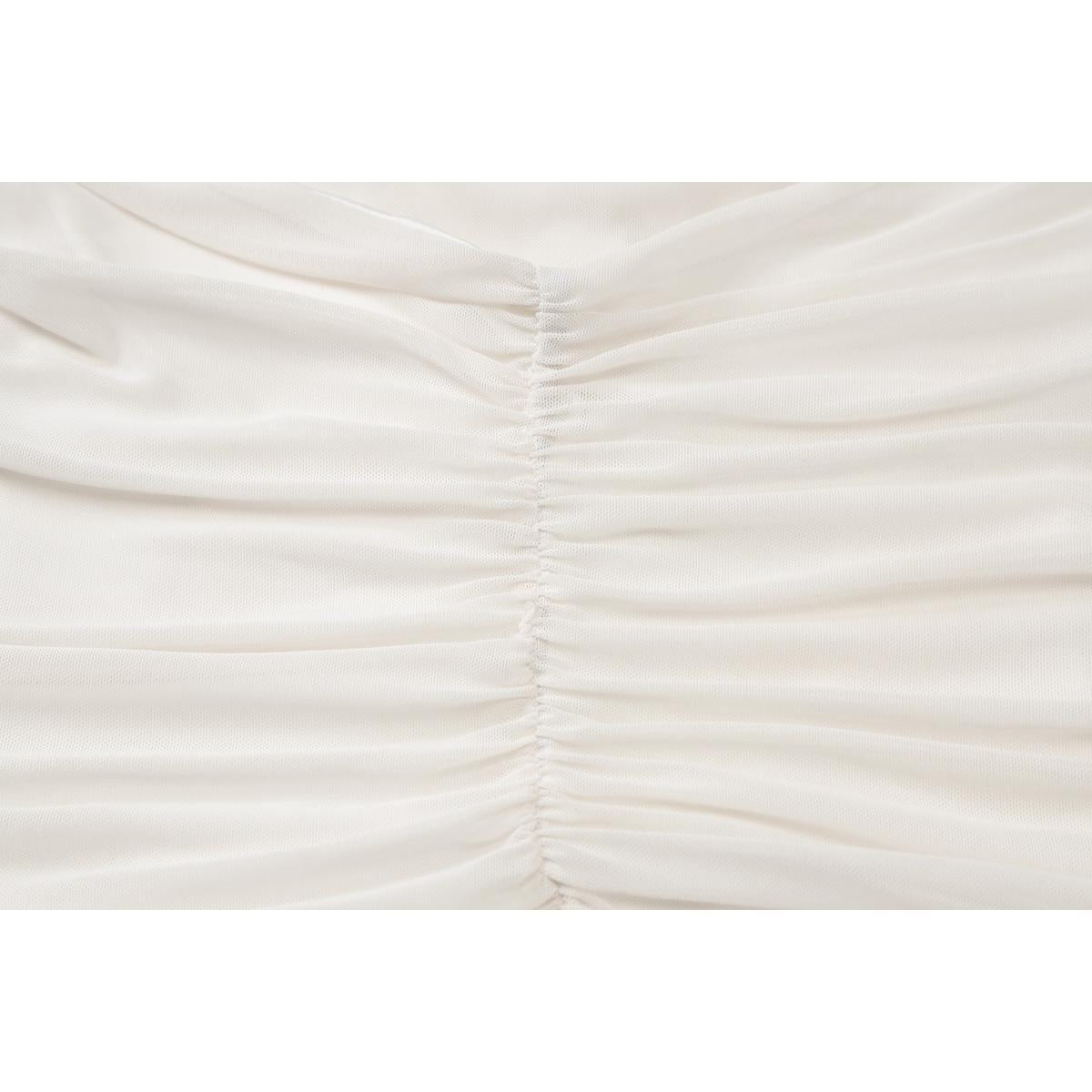 SVCM000097  Sexy one-shoulder strapless dress for women