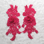 Rose / 1 pair (2-piece set)