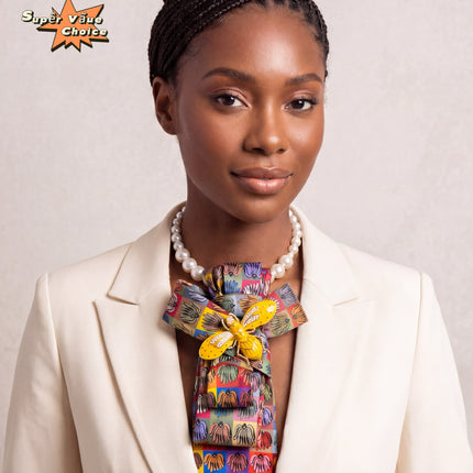 SUPERVALUECHOICE HCSEZA00008 Yellow Insect Tie