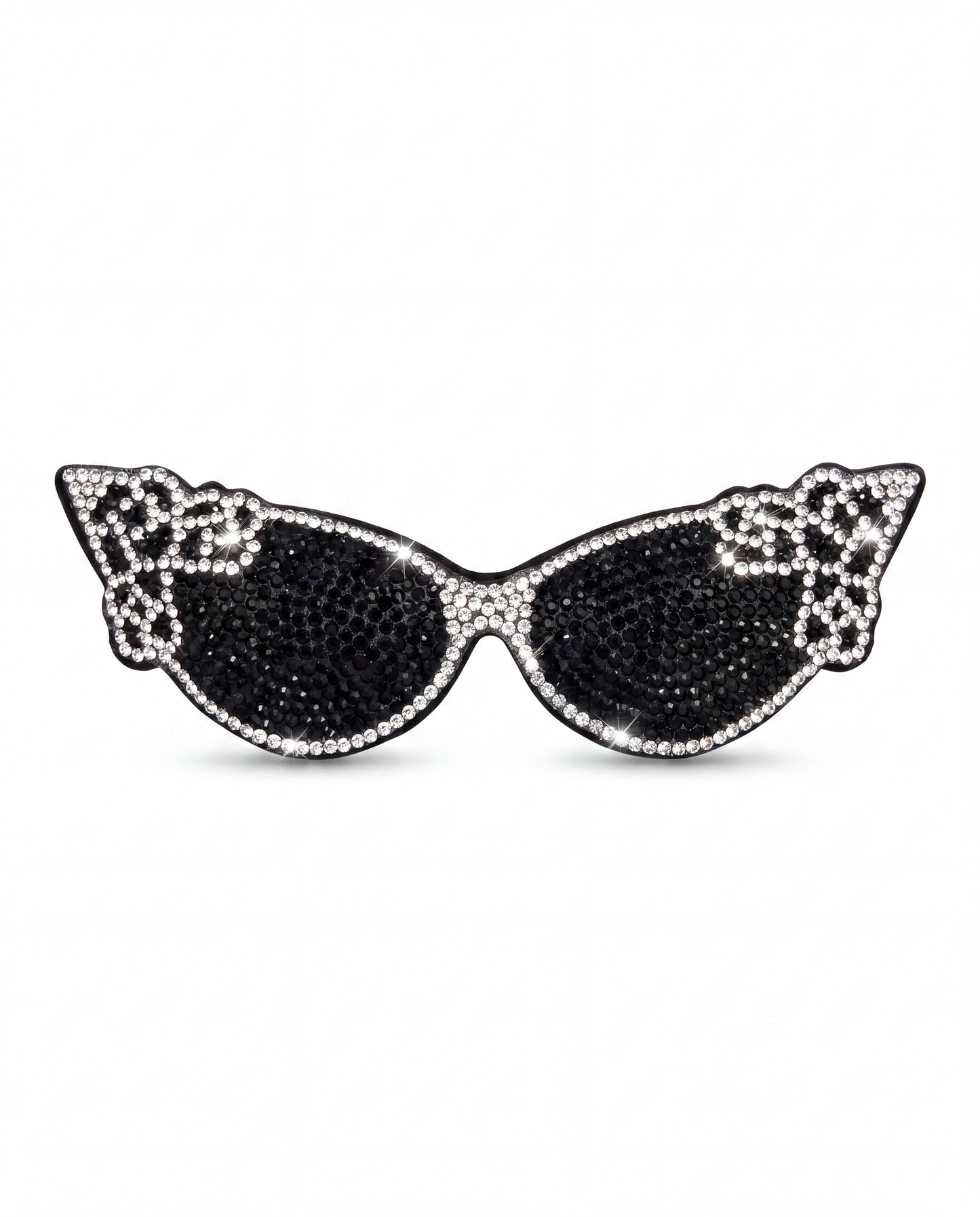 SUPERVALUECHOICE HCSESA00028 Bling Sunglasses Shape Brooch Pin & Keyring with Tassel