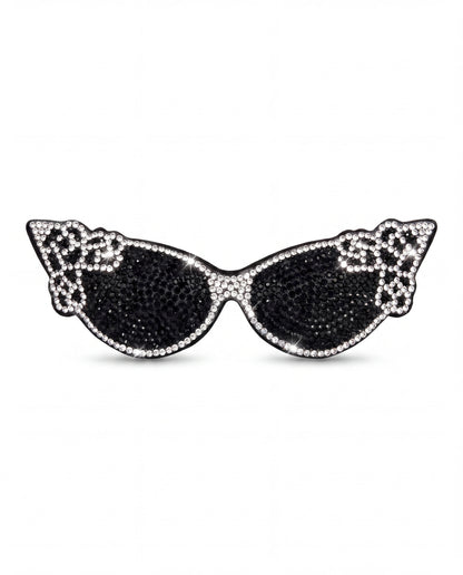 SUPERVALUECHOICE HCSESA00028 Bling Sunglasses Shape Brooch Pin & Keyring with Tassel