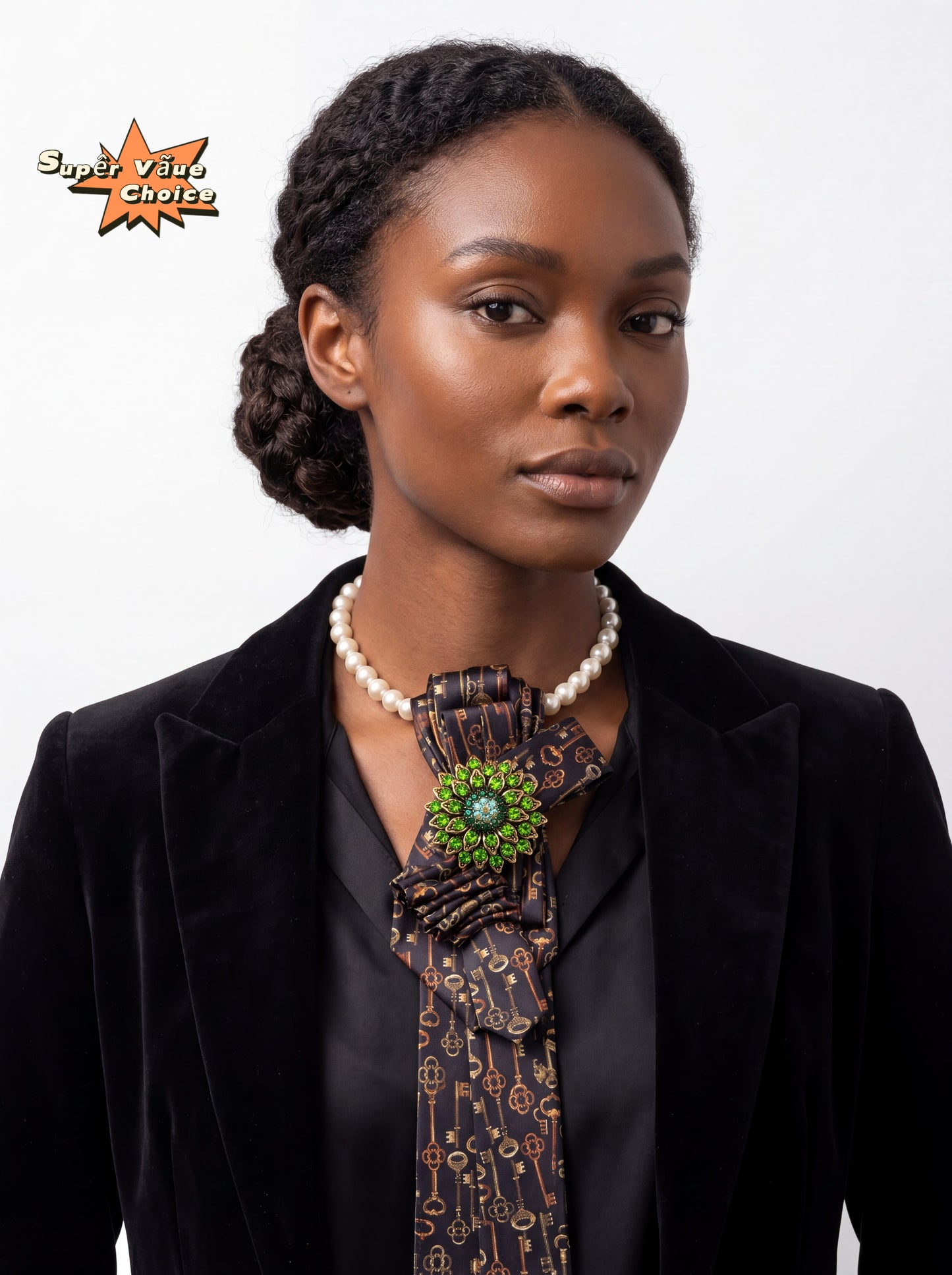 SUPERVALUECHOICE HCSEZA00005 Black key tie