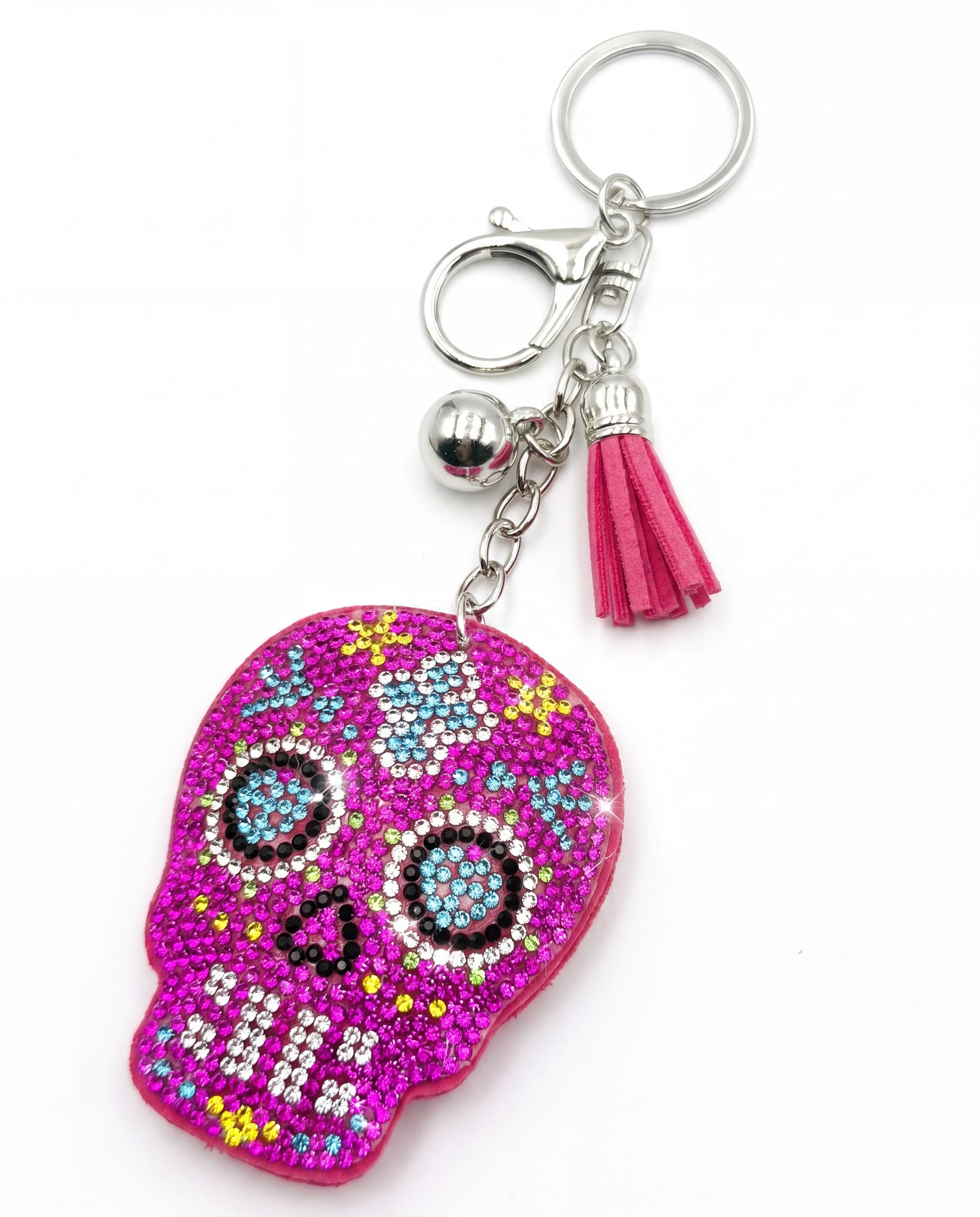 SUPERVALUECHOICE HCSESA00036 Bling Colorful Skull Brooch Brooch & Keyring