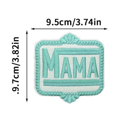 SUPERVALUECHOICE HCSEYB00112 15Pcs Western Country Slogan Embroidered Iron On Patches Casual Garment DIY Decor Appliques