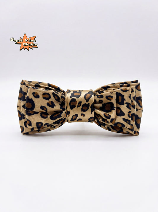 SUPERVALUECHOICE HCSEZA00027 Leopard-print bow tie