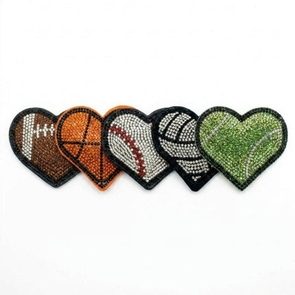 SUPERVALUECHOICE HCSESA00050 Multi-Style Crystal Heart Keychain&Brooch