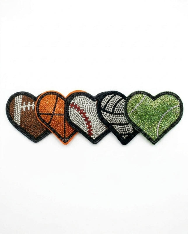 SUPERVALUECHOICE HCSESA00050 Multi-Style Crystal Heart Keychain&Brooch