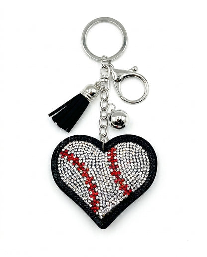 SUPERVALUECHOICE HCSESA00050 Multi-Style Crystal Heart Keychain&Brooch