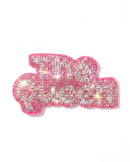 SUPERVALUECHOICE HCSESA00045 Sparkly Rhinestone The Queen Keychain&Brooch