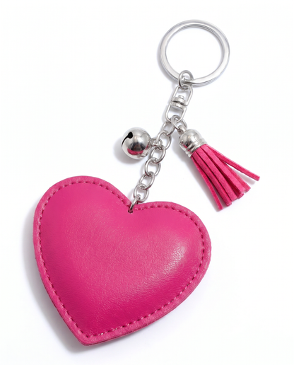 SUPERVALUECHOICE HCSESA00029 Crystal Heart Keychain and Brooch