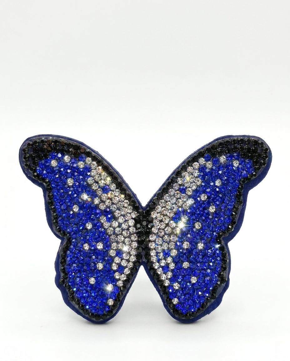 SUPERVALUECHOICE HCSESA00047 Bling Butterfly Brooch Pin & Keyring