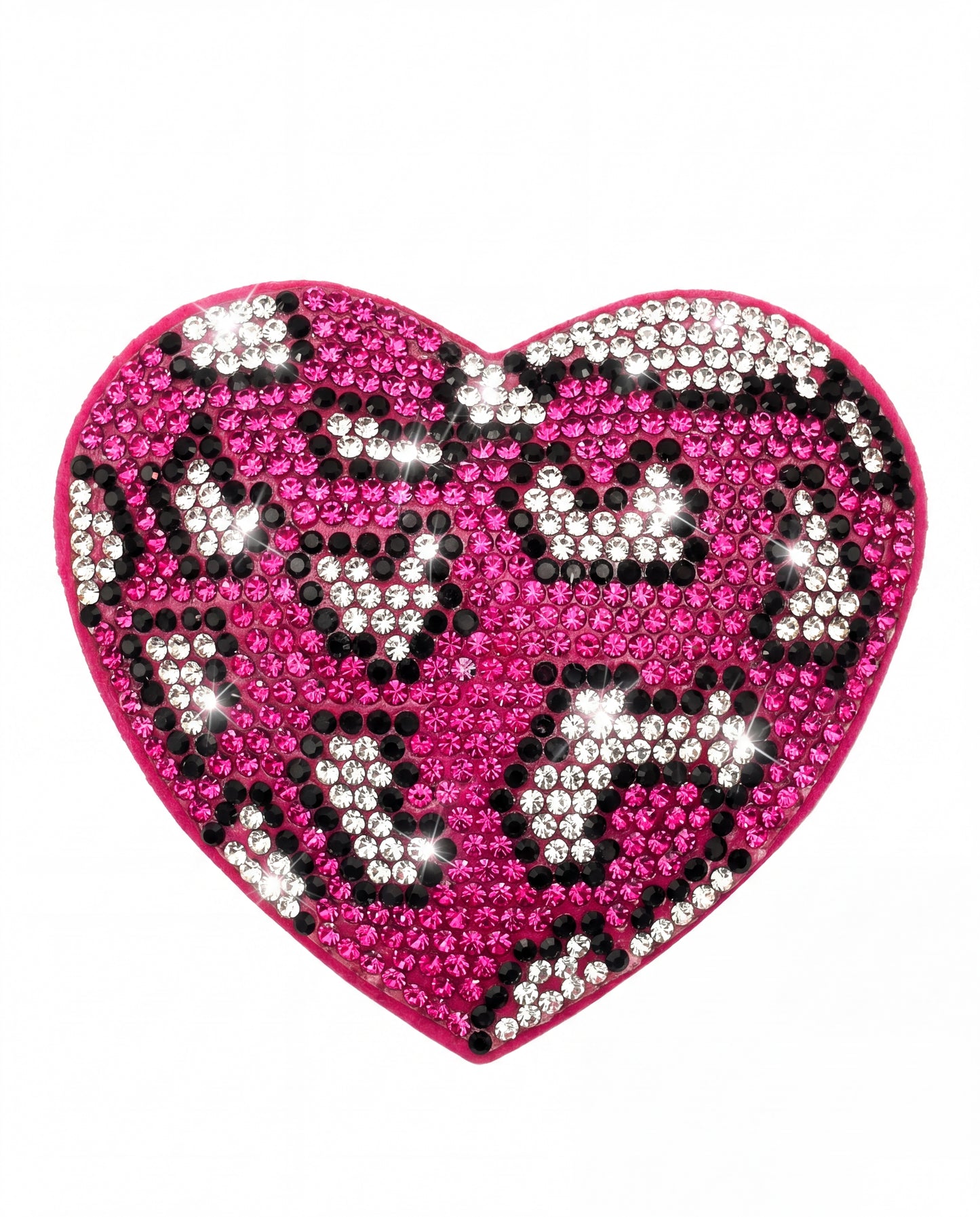 SUPERVALUECHOICE HCSESA00029 Crystal Heart Keychain and Brooch