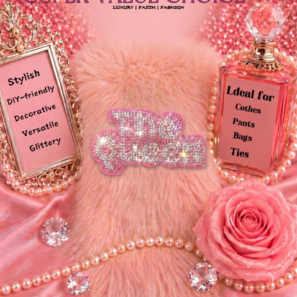 SUPERVALUECHOICE HCSESA00045 Sparkly Rhinestone The Queen Keychain&Brooch