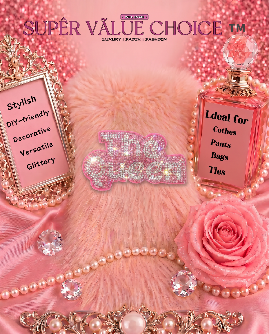 SUPERVALUECHOICE HCSESA00045 Sparkly Rhinestone The Queen Keychain&Brooch
