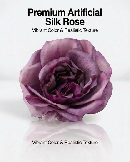 SUPERVALUECHOICE HCSERA00005 Fabric Rose Flower Appliques | DIY Handcraft Patches for Clothes, Hats & Brooch DIY