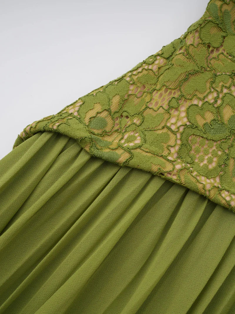 SUPERVALUECHOICE HCSEAA00028 Green Emerald Corset Maxi Gown