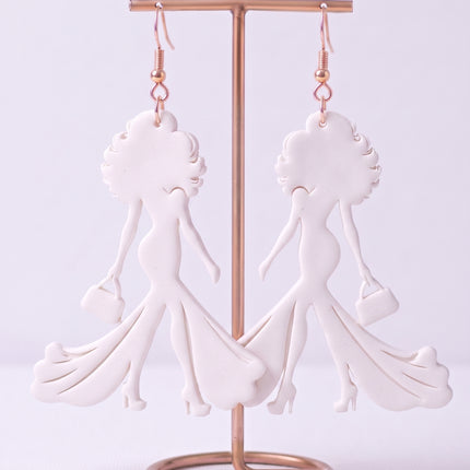 SUPERVALUECHOICE HCSEUB00012 DIY Paint Your Own Resin Earring Kit, 1 Pair with Gold Hooks