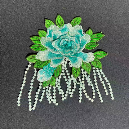 SUPERVALUECHOICE HCSEYB00070 Floral Embroidered Fabric Patches