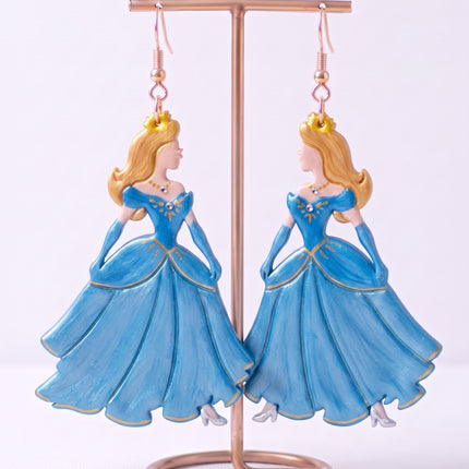 SUPERVALUECHOICE HCSEUB00030 DIY Paint Your Own Resin Earring Kit, 1 Pair with Gold Hooks