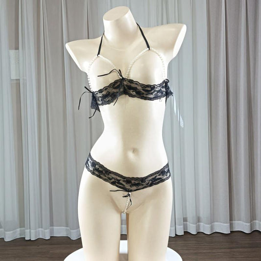 SVCL000108 Underwear, sexy lace, pearl, bikini underwear, pajamas
