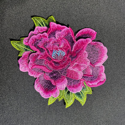 SUPERVALUECHOICE HCSEYB00065 Floral Embroidered Fabric Patches 5.11'' X 5.9''