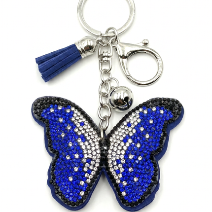 SUPERVALUECHOICE HCSESA00047 Bling Butterfly Brooch Pin & Keyring