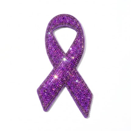 SUPERVALUECHOICE HCSESA00048 Sparkly Rhinestone Ribbon Keychain Brooch