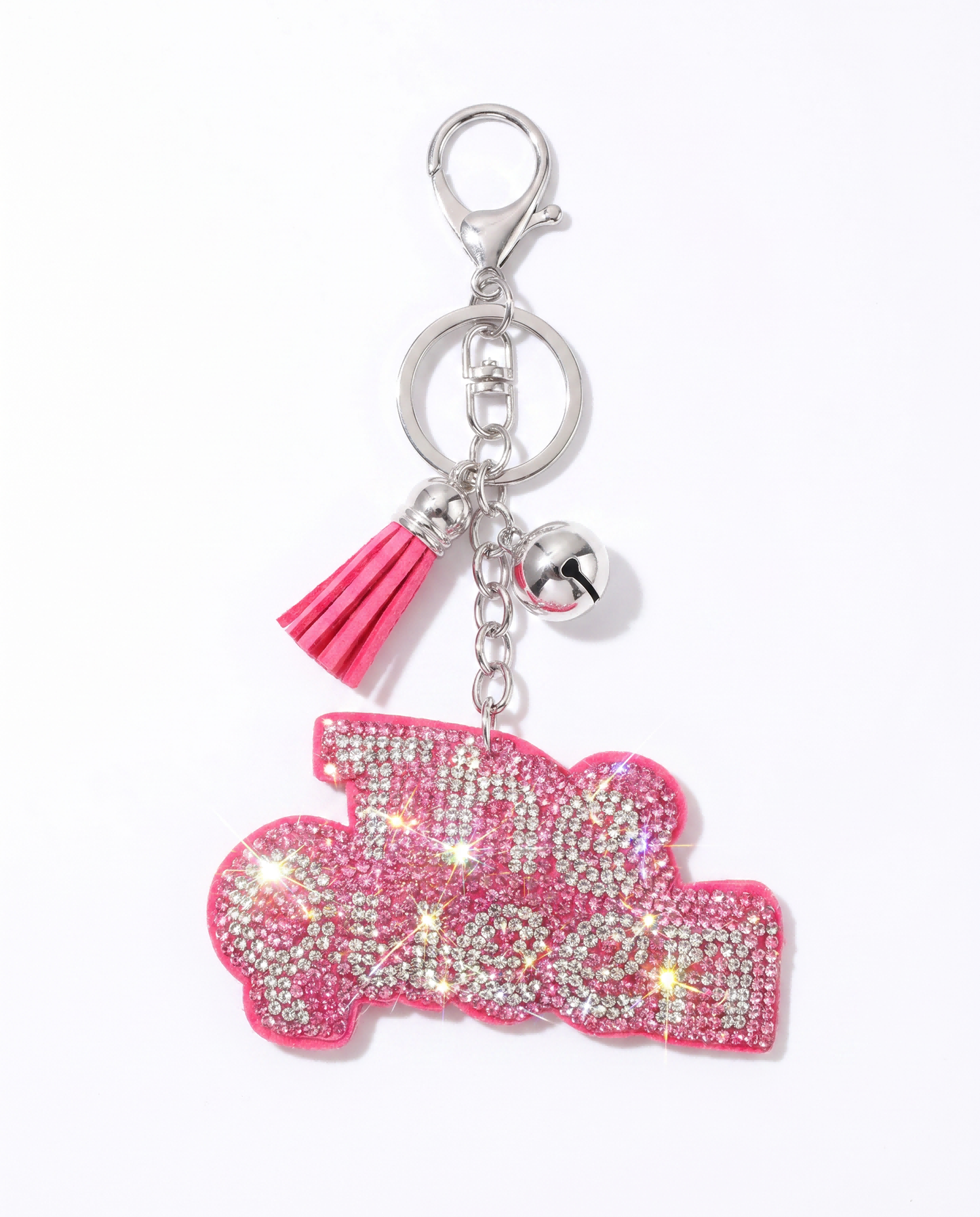 SUPERVALUECHOICE HCSESA00045 Sparkly Rhinestone The Queen Keychain&Brooch