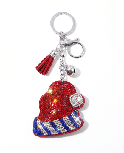 SUPERVALUECHOICE HCSESA00043 Crystal Christmas Series Keychain & Brooch