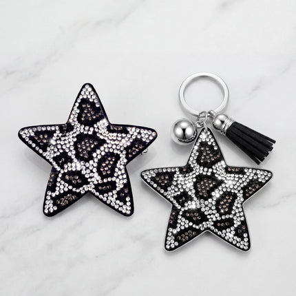 SUPERVALUECHOICE HCSESA00027 Sparkly Star Keychain & Brooch