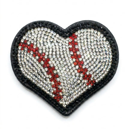 SUPERVALUECHOICE HCSESA00050 Multi-Style Crystal Heart Keychain&Brooch