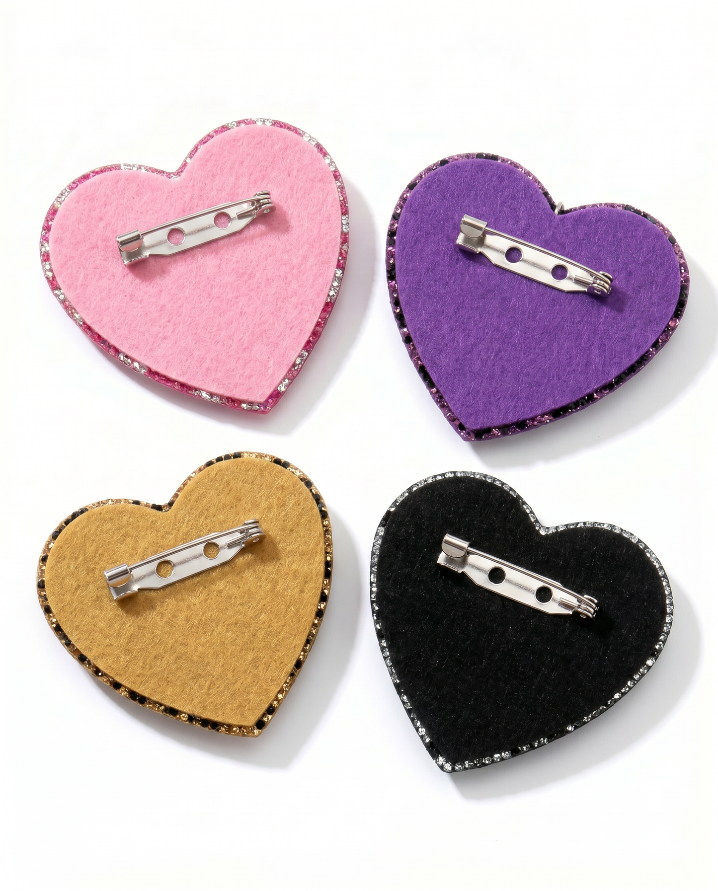 SUPERVALUECHOICE HCSESA00044 Sparkly Rhinestone Heart Bow Keychain Brooch